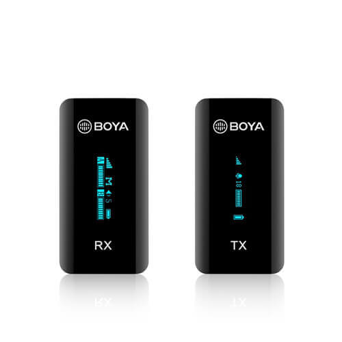 boya-boya-wireless-microphone-x1 BY-XM6-S1 3.5mm TRS/TRRS 2.4GHz
